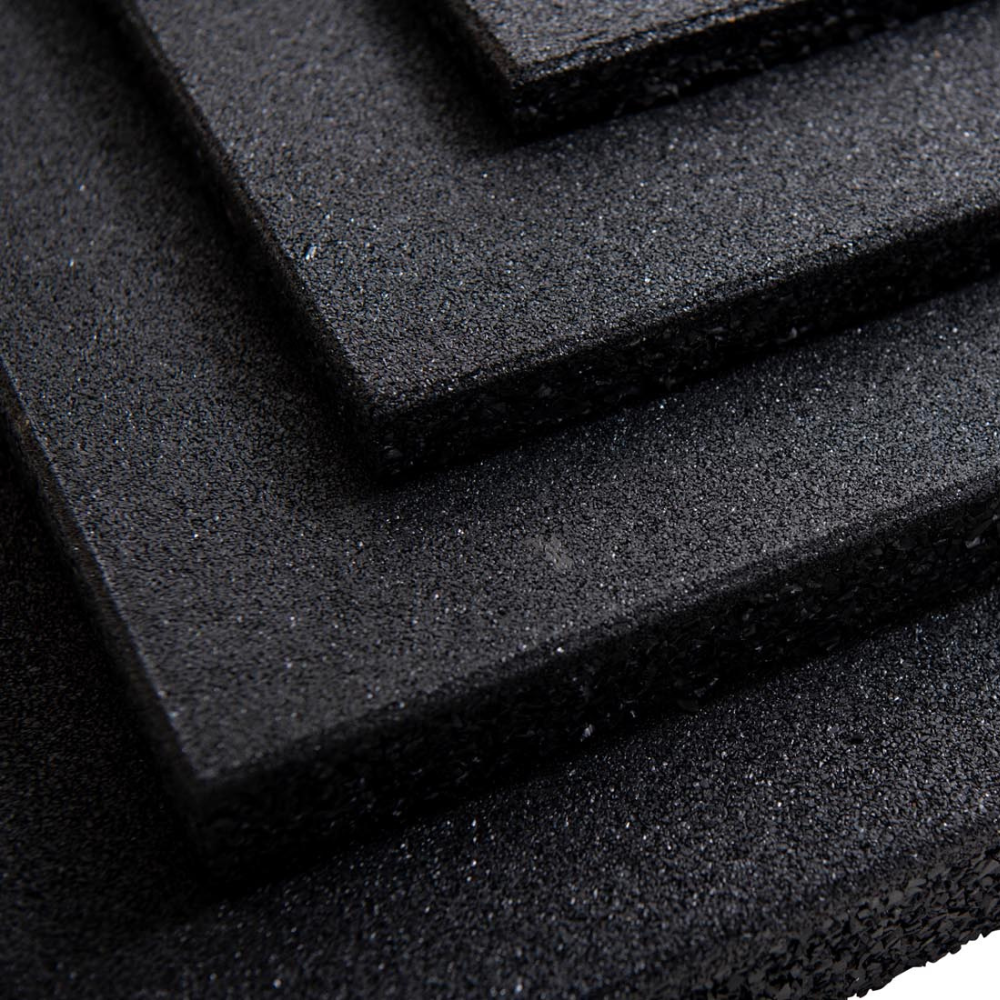 10mm - Rubber Gym Flooring Mats 1m2