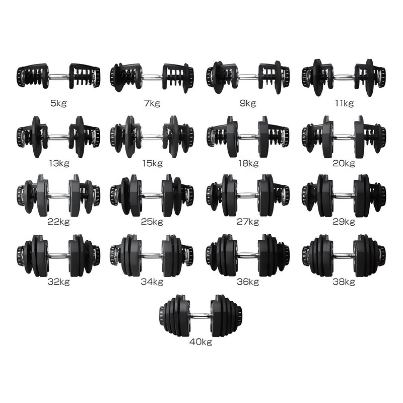 ProudCats 40kg Dumbbell Pair