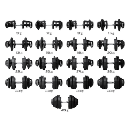 ProudCats 40kg Dumbbell Pair