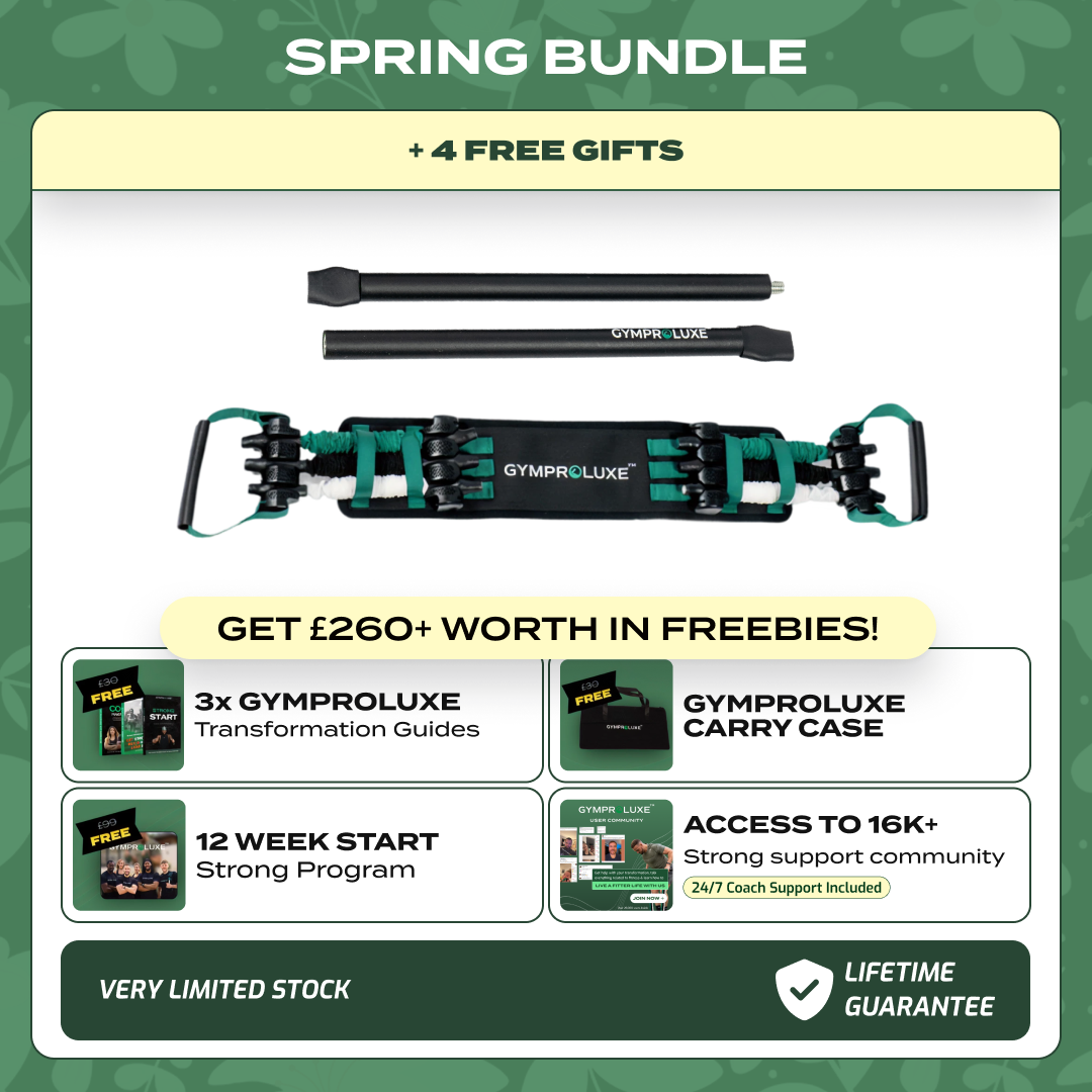 Resistance Band and Bar Set