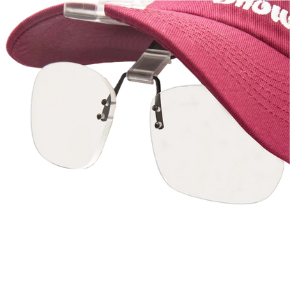 Snowbee Cap Peak Clip-On Magnifiers