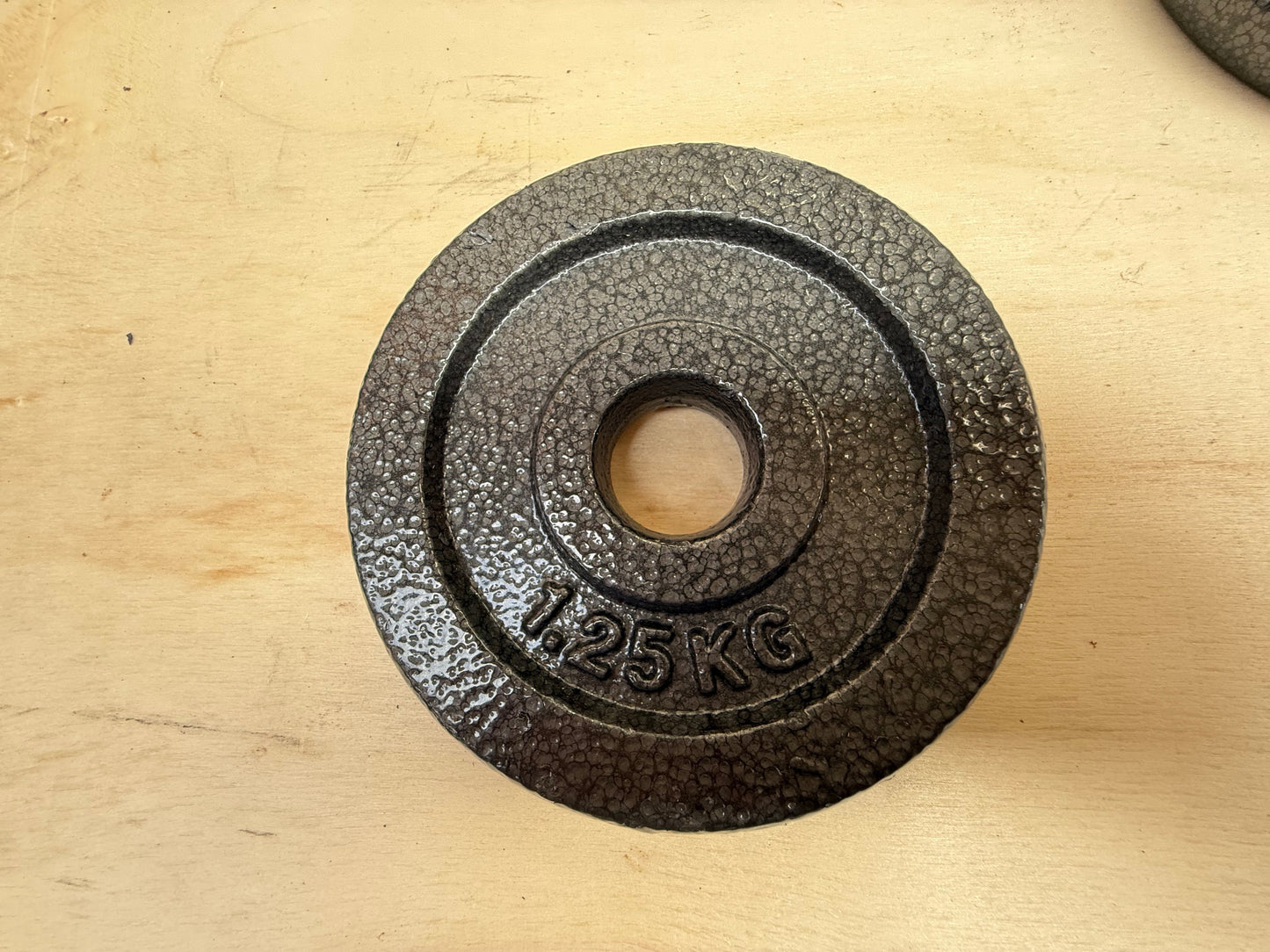 Refurbished 1 Inch Dumbbell Weight Plates Set (1.25KG x 2)