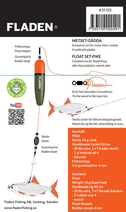Fladen 14g Pike Float Set