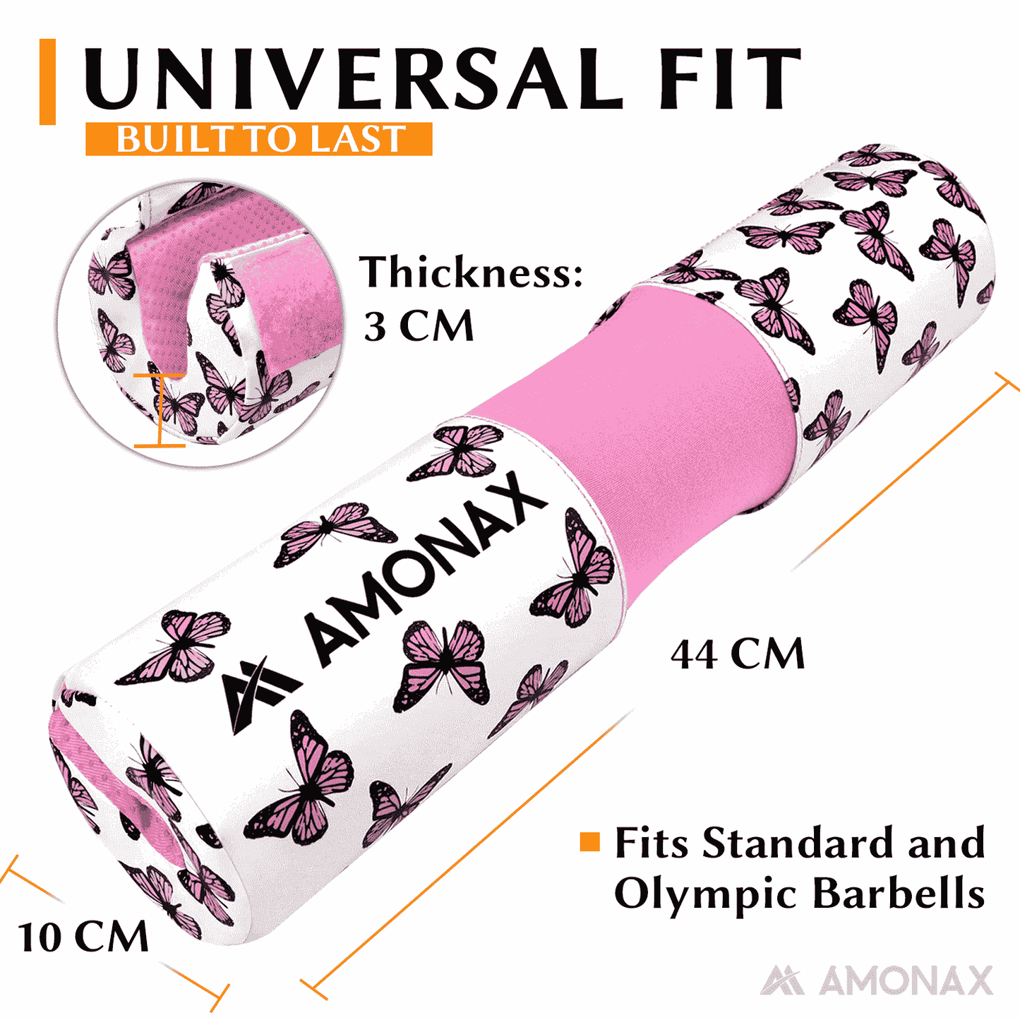 Shoulder Pad for Barbell – Gym Leather Cushion for Squats