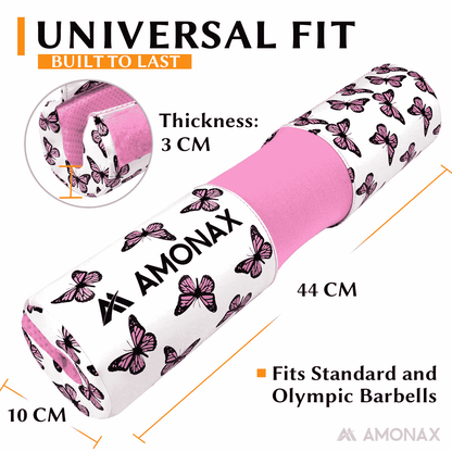 Shoulder Pad for Barbell – Gym Leather Cushion for Squats