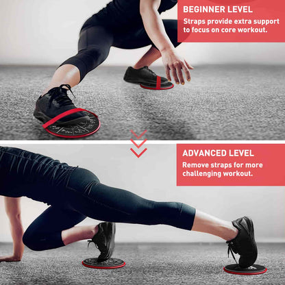 Core Sliders for Full Body and Core Workout