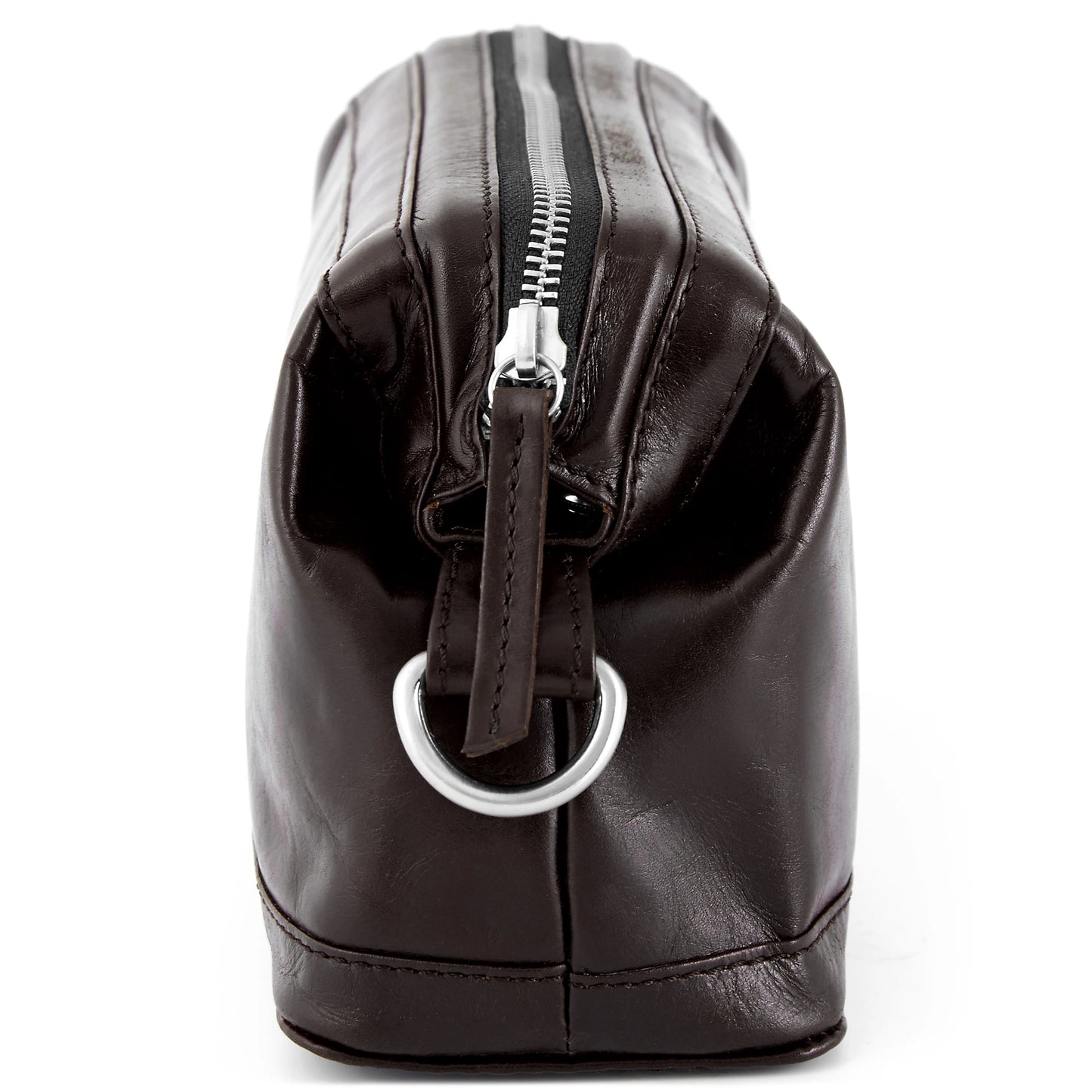 Jefferson Menswear Leather Wash Bag