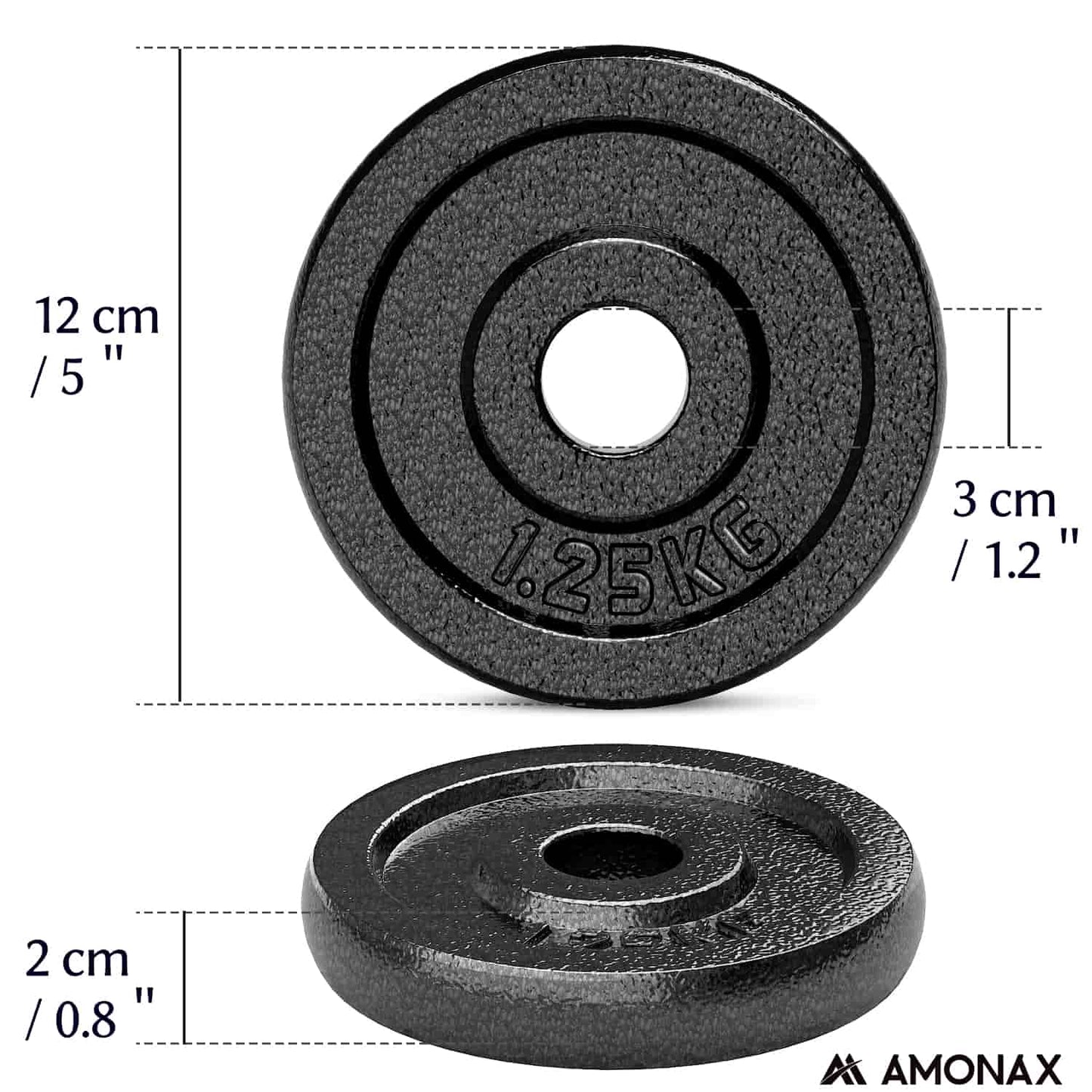 Weight Plates Set – Replacement Plates for 1 Inch Dumbbells