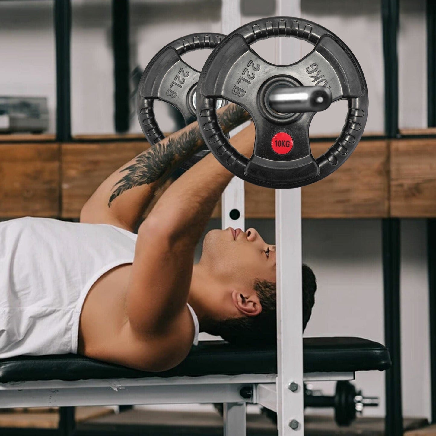50KG/ 70KG/ 100KG/ 120KG/ 150KG Olympic Weight Plates Set