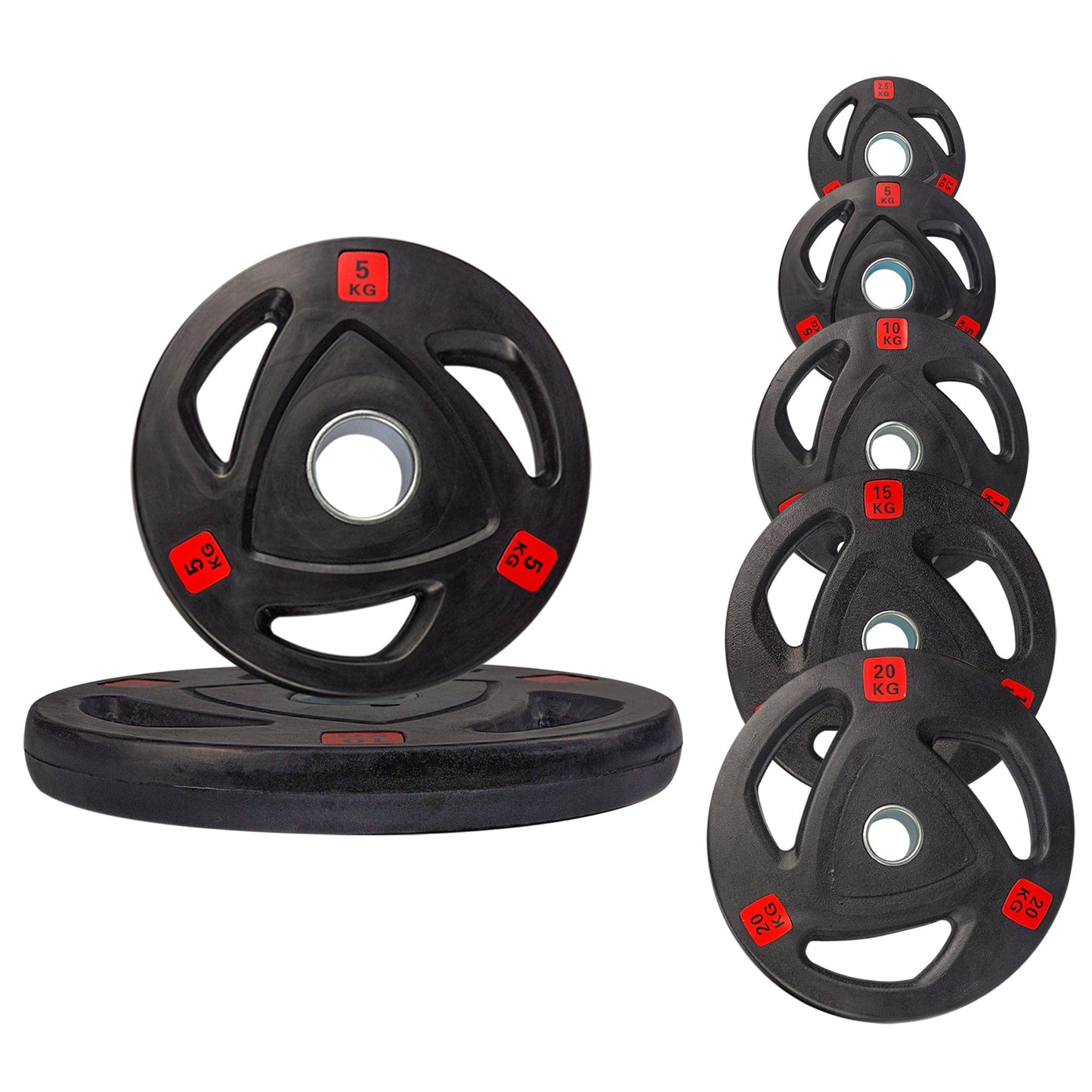 50KG/ 70KG/ 100KG/ 120KG/ 150KG Olympic Weight Plates Set