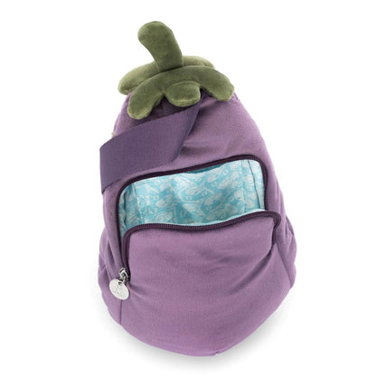 Jellycat Amuseables Aubergine Shoulder - Soft Crossbody Bag