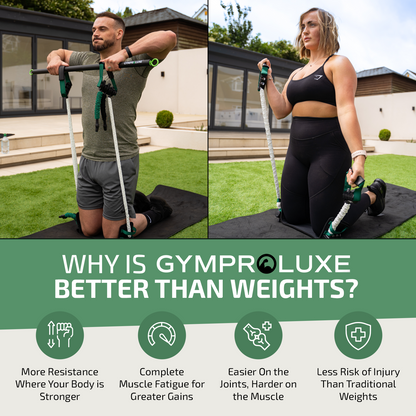 Resistance Band and Bar Set