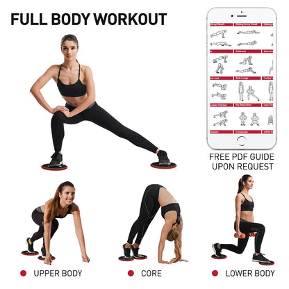 Core Sliders for Full Body and Core Workout