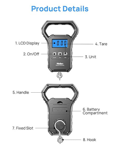 Meilen Digital Fish Scale 50kg