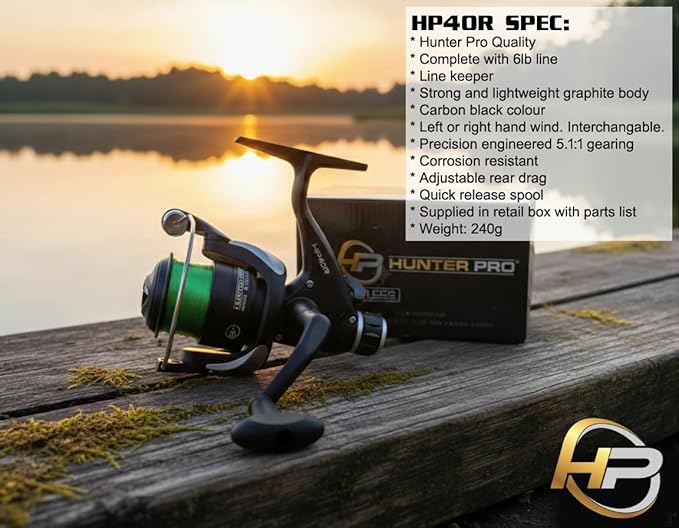 Complete Beginner Coarse Fishing Kit with 10ft Rod & Reel