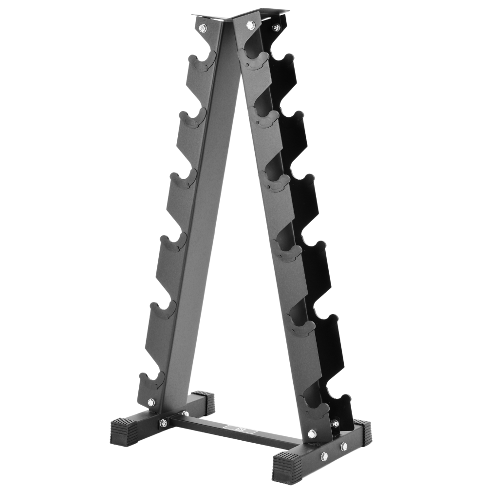 6-Tier Vertical Dumbbell Storage Rack