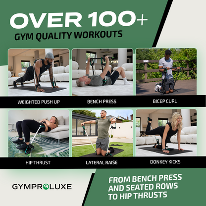 Resistance Band and Bar Set