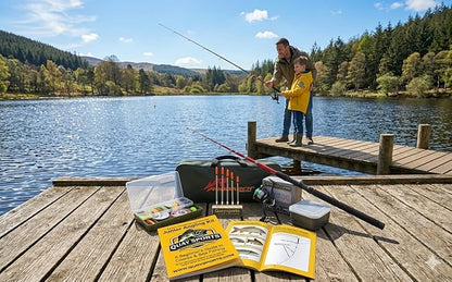 Junior Beginner Fishing Kit with Rod and Reel