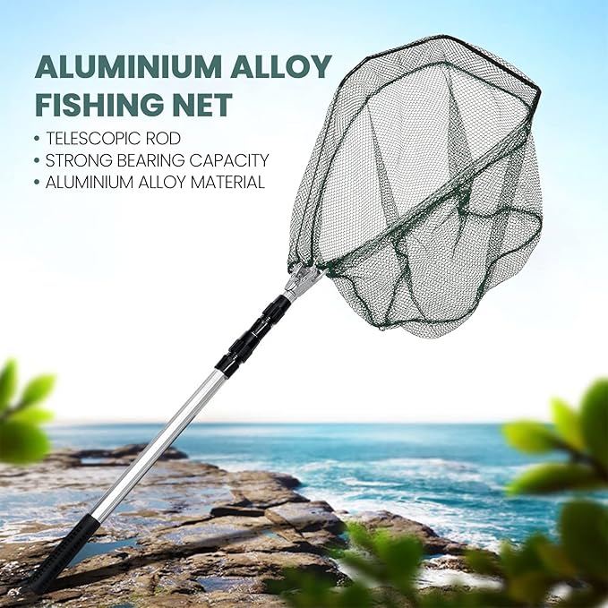 ProudCats Foldable Fishing Landing Net 1.5m