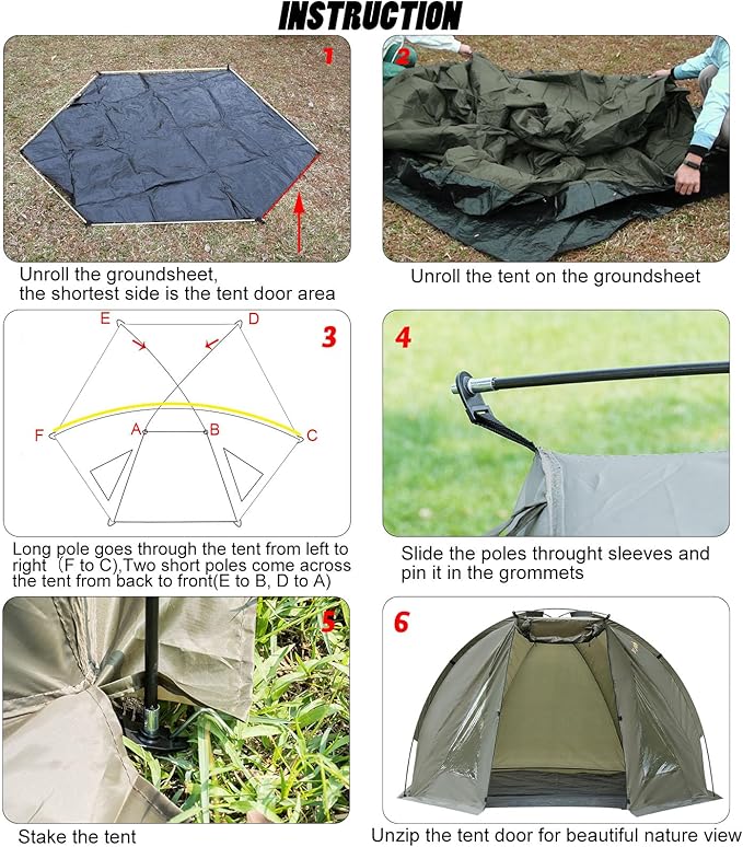 Lightweight Fishing Bivvy Tent Shelter
