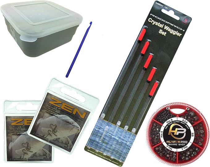 Complete Beginner Coarse Fishing Kit with 10ft Rod & Reel