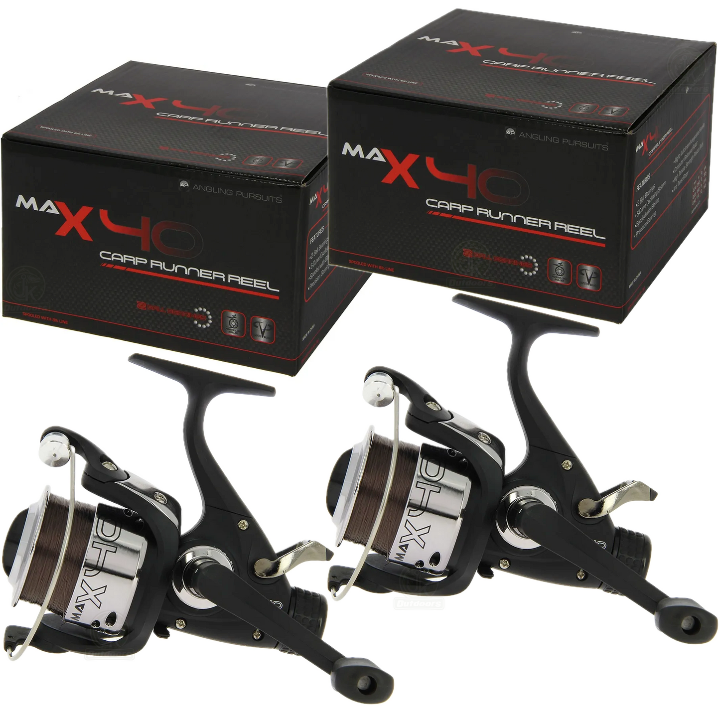 2x Angling Pursuits Max 40 Reels