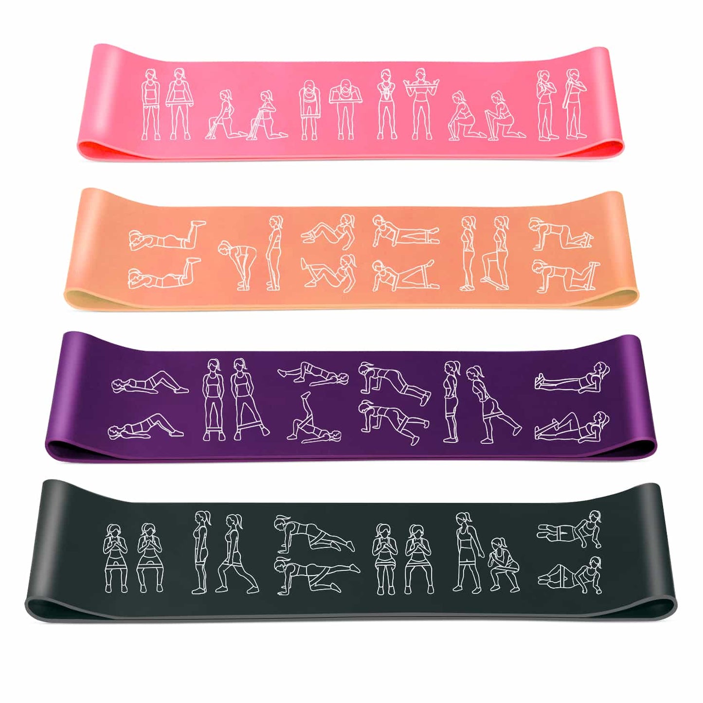 Resistance Band Set – Multi-Level Workout Bands