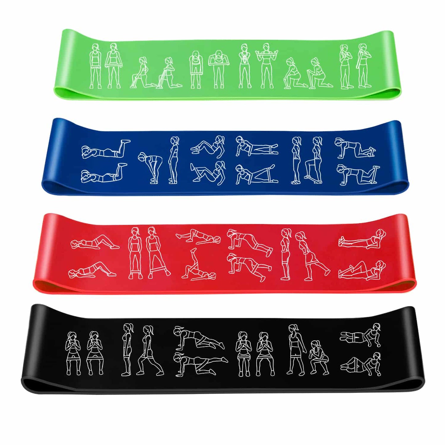 Resistance Band Set – Multi-Level Workout Bands