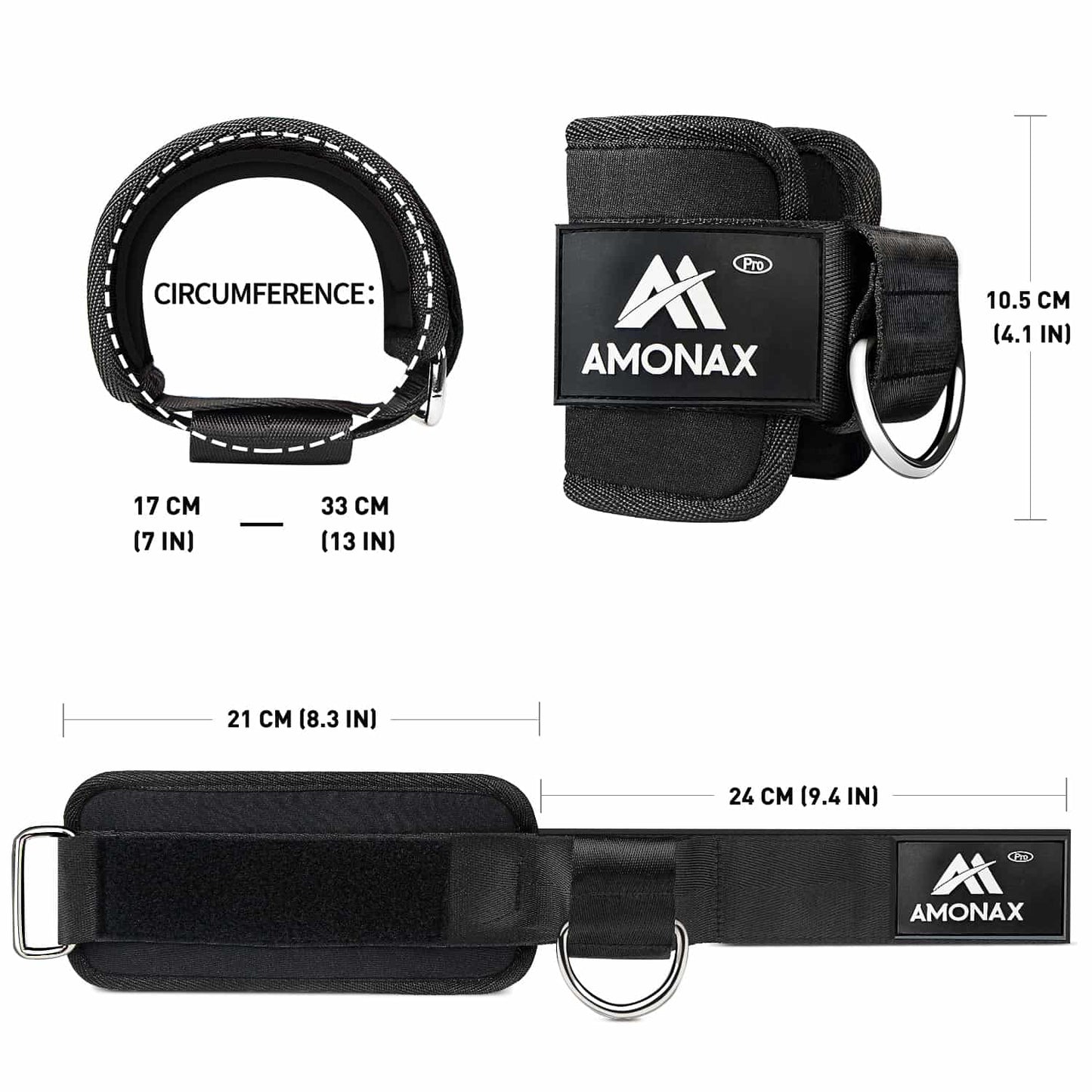 Cable Machine Ankle Straps for Glute & Leg Workouts