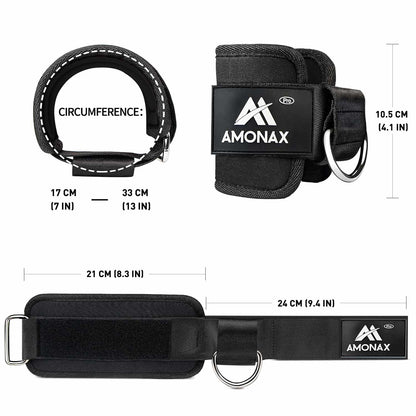 Cable Machine Ankle Straps for Glute & Leg Workouts