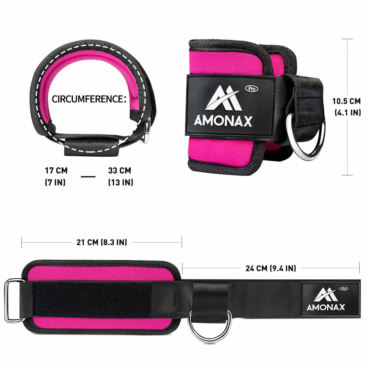 Cable Machine Ankle Straps for Glute & Leg Workouts