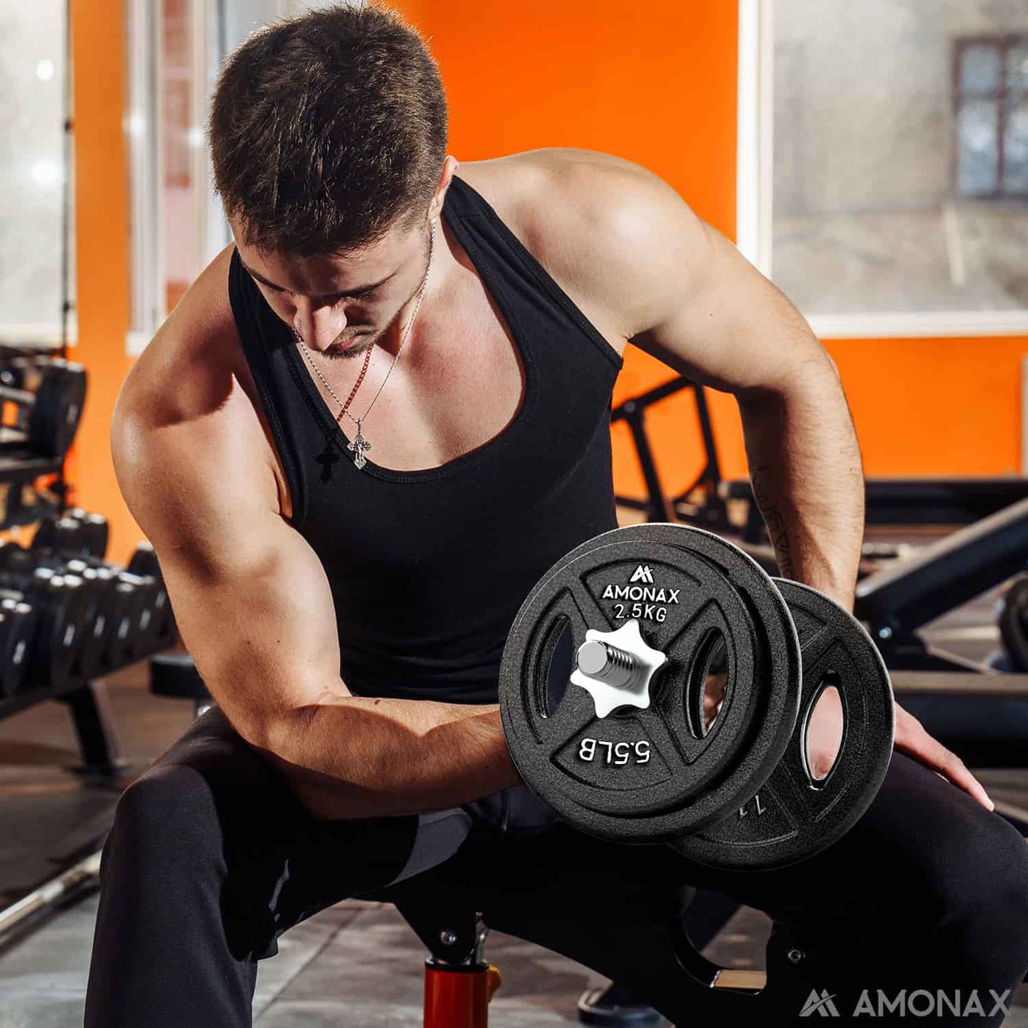 Olympic Barbell Weight Set – 2 Inch Plates