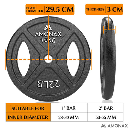 Olympic Barbell Weight Set – 2 Inch Plates