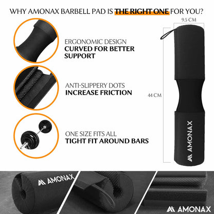 Gym Barbell Pad Set – Fitness Kit with Hip Band & Ankle Straps