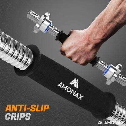 Dumbbell Bar for 1 inch Weight Plates - 40cm
