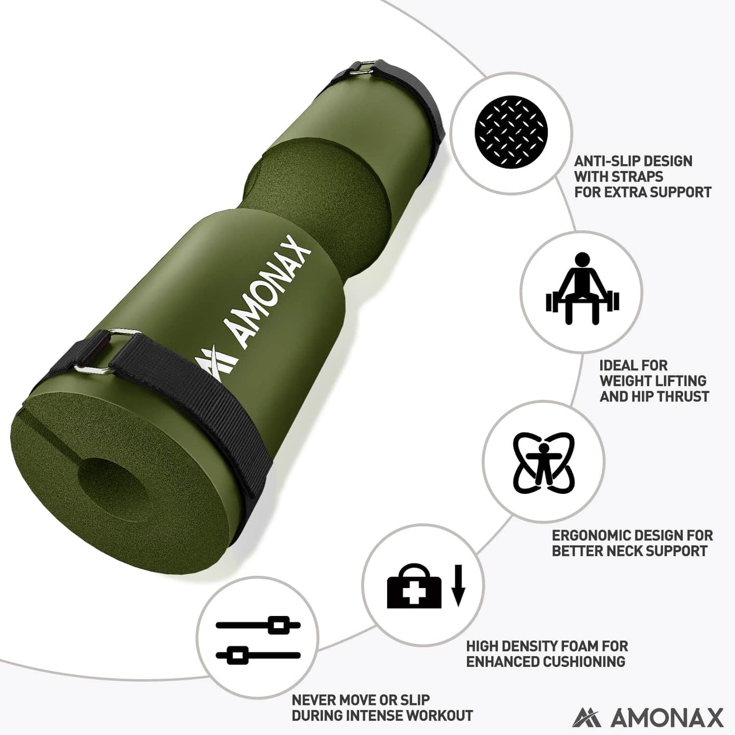 Squat Pad – Protective Cushion for Squats and Hip Thrusts