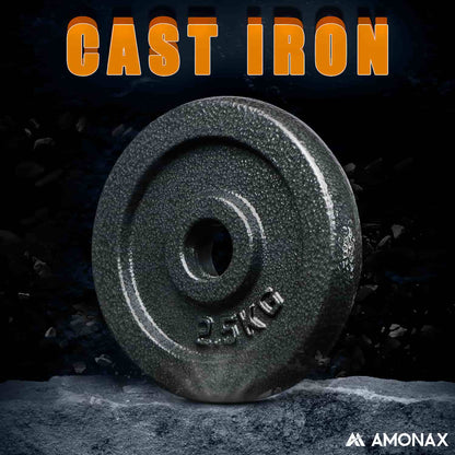 Cast Iron Adjustable Dumbbell Set for Home Gym (15–50kg)