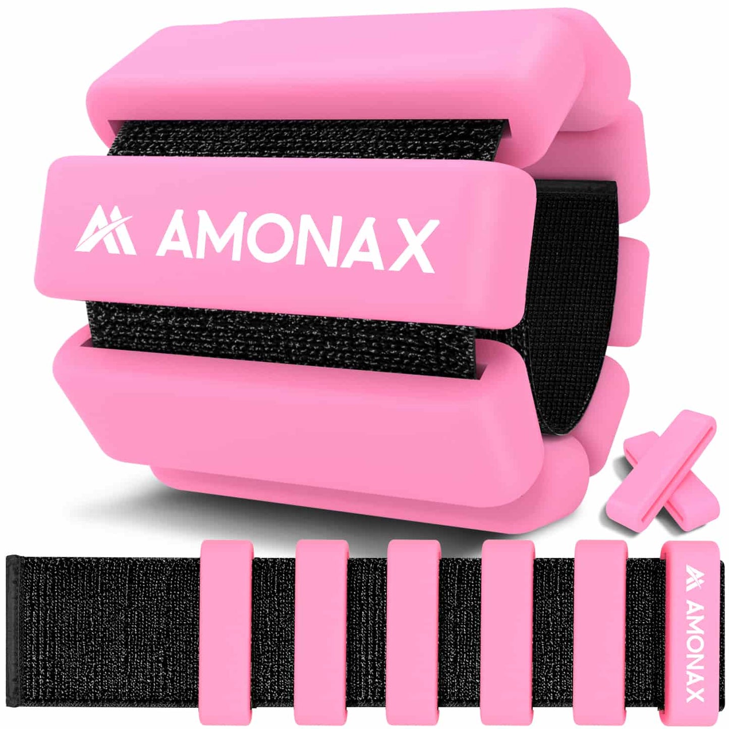 Adjustable Wrist Weights for Yoga, Walking & Home Workout - – 1lb/2lb Pair