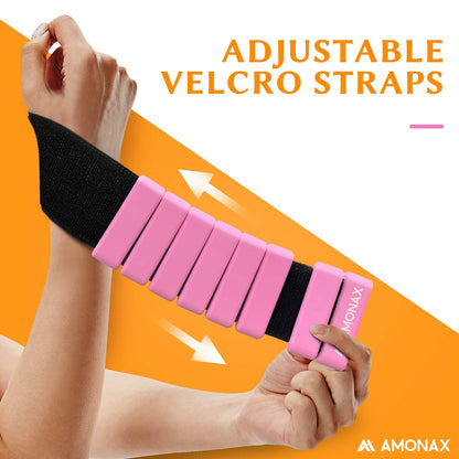 Adjustable Wrist Weights for Yoga, Walking & Home Workout - – 1lb/2lb Pair