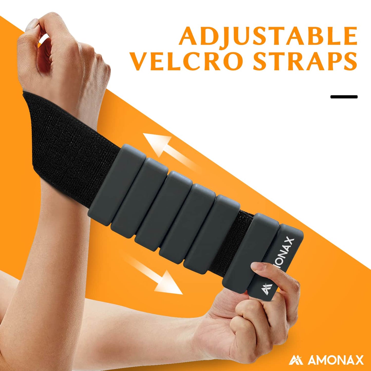 Adjustable Wrist Weights for Yoga, Walking & Home Workout - – 1lb/2lb Pair