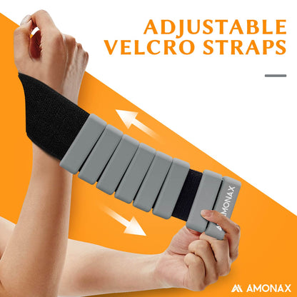 Adjustable Wrist Weights for Yoga, Walking & Home Workout - – 1lb/2lb Pair