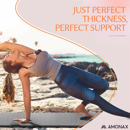 Non-Slip Yoga Mat for Home & Studio Workouts
