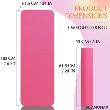 Non-Slip Yoga Mat for Home & Studio Workouts