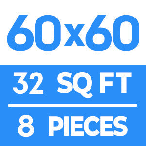 60×60cm Foam Gym Floor Mats – Interlocking Gym Tiles