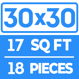 30×30cm Interlocking Foam Floor Mats for Home Gym