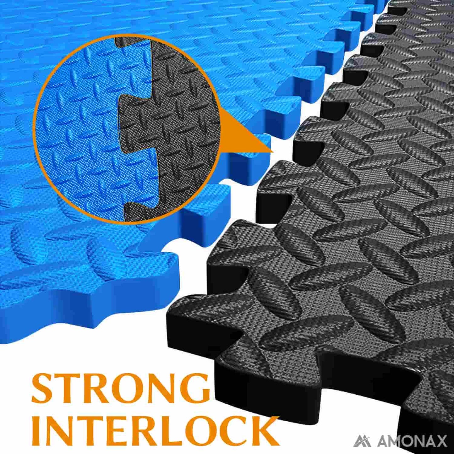 60×60cm Foam Gym Floor Mats – Interlocking Gym Tiles