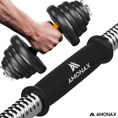 Cast Iron Adjustable Dumbbell Set for Home Gym (15–50kg)