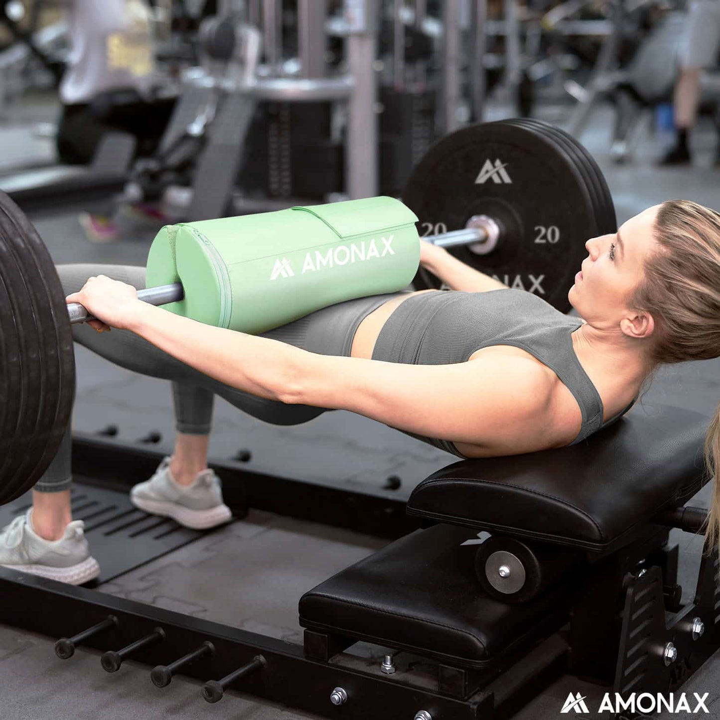 Hip Thrust Pad – Thick Barbell Pad for Heavy Glute Training