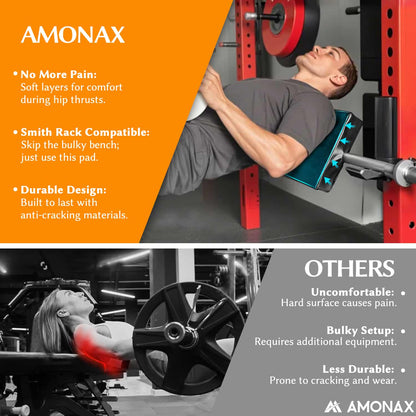 Pivot Pad for Hip Thrust – Back Support Cushion for Glute Workouts
