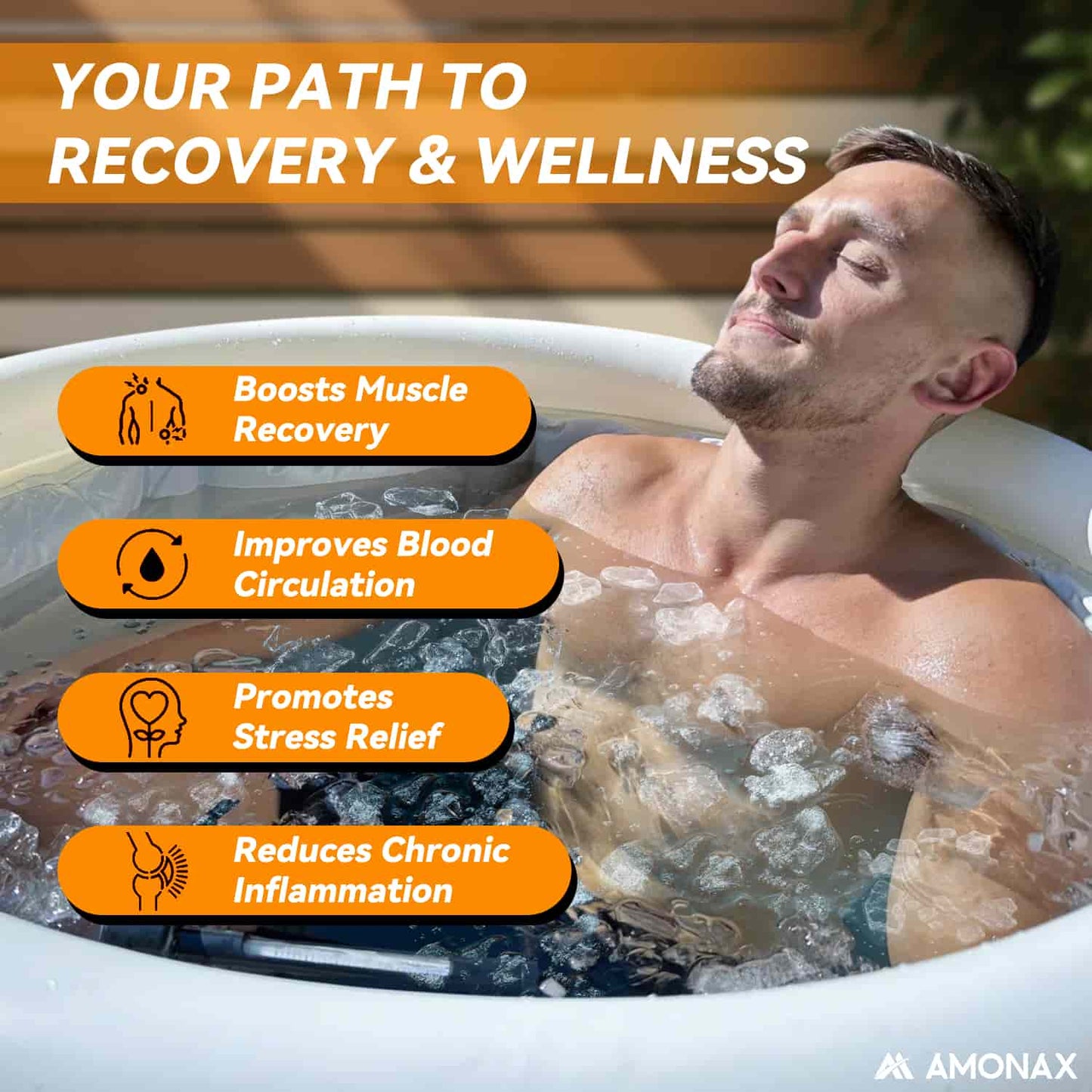 Ice Bath Tub for Recovery and Cold Water Therapy